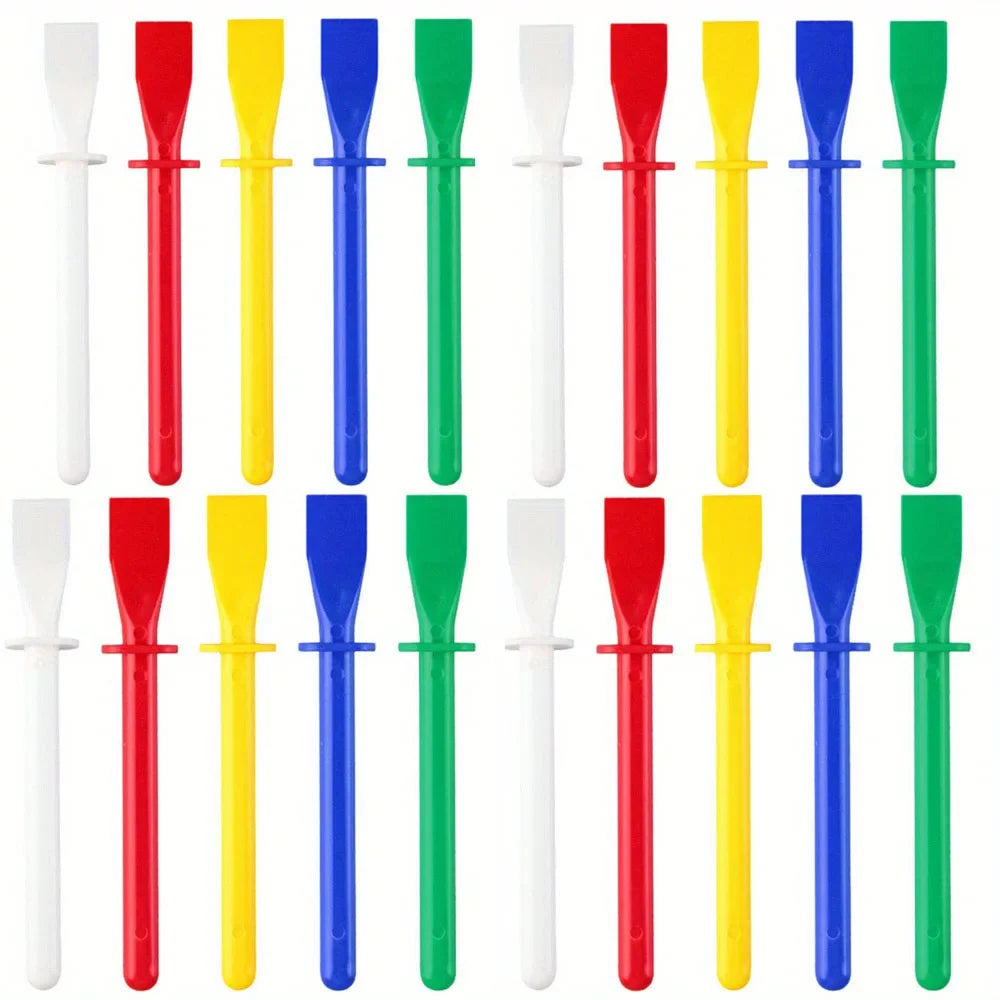 5/10pcs PP Leather Glue Spreader Brush – Craft Supply Tool