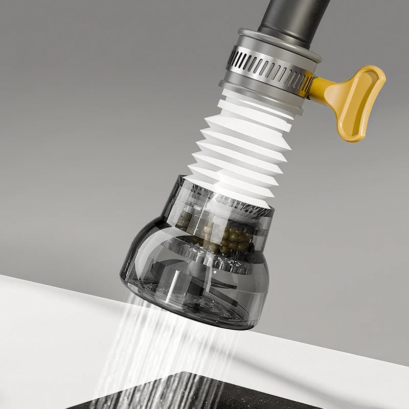 360° Swivel Faucet Bubbler – Water-Saving Kitchen Nozzle Faucet Nozzle Adapter Nixie