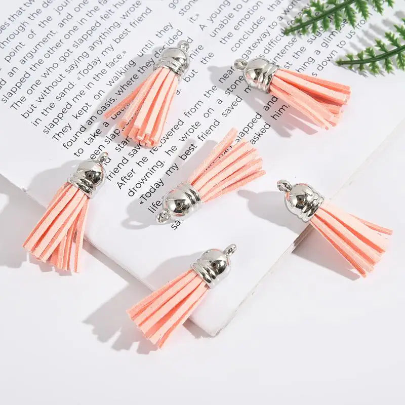 Velvet Tassel Pendants 10/20Pcs – Colorful DIY Jewelry Charms DIY Tassel Charms Nixie