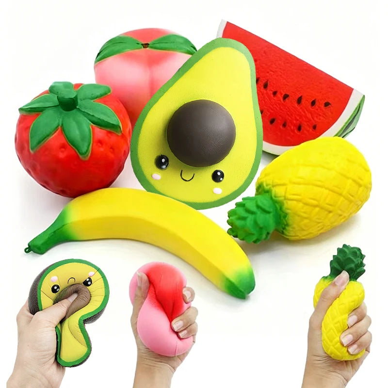 Peach Squishy Slow Rising PU Kawaii Fidget Squeeze Toy Squishy Fidget Toy Nixie