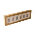 Porous Wooden Multi-Photo Frame – Baby Keepsake Gift
