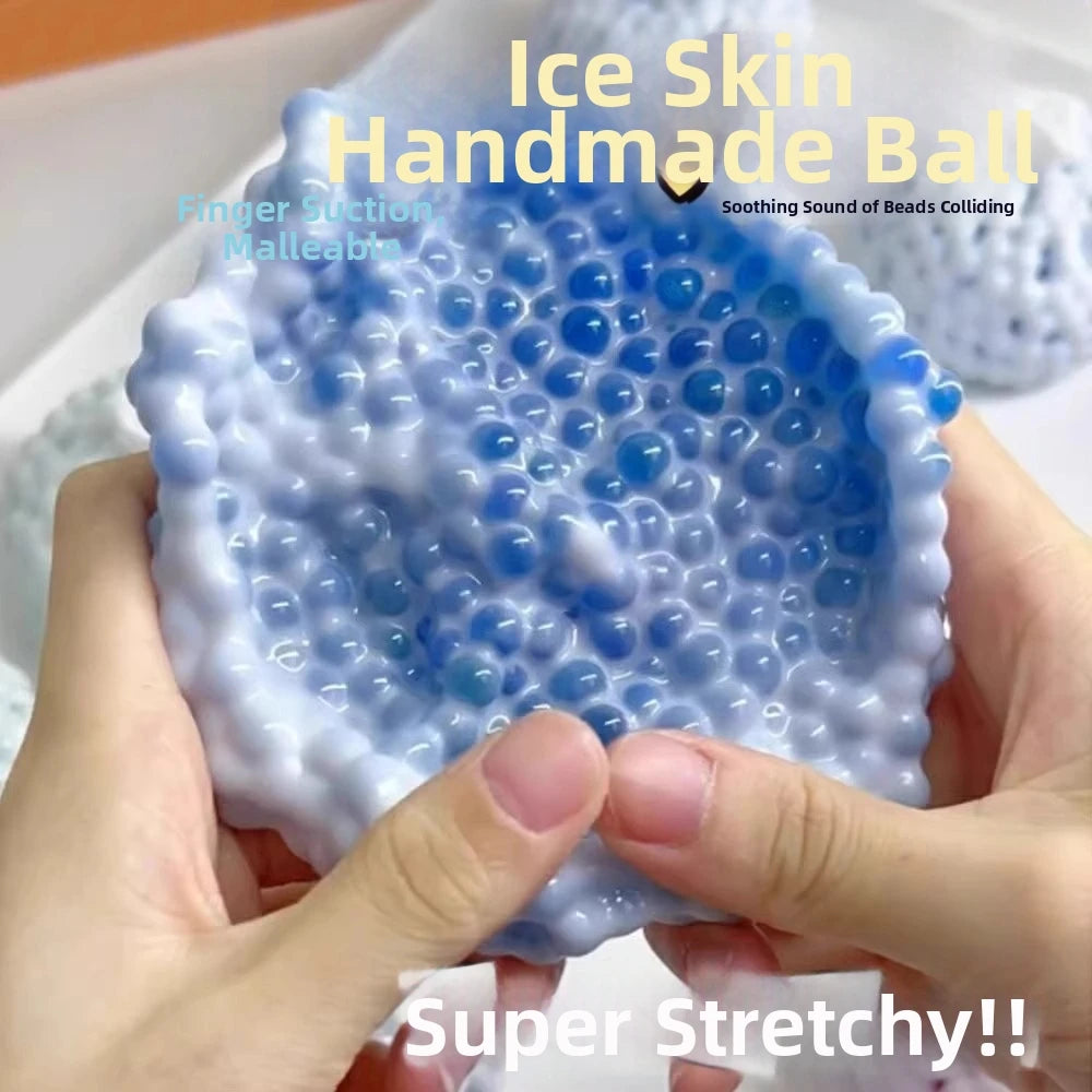 Shapeable Squishy Sand Squeeze Fidget Toy – Slow Rising TPR Fidget Squeeze Toy Nixie