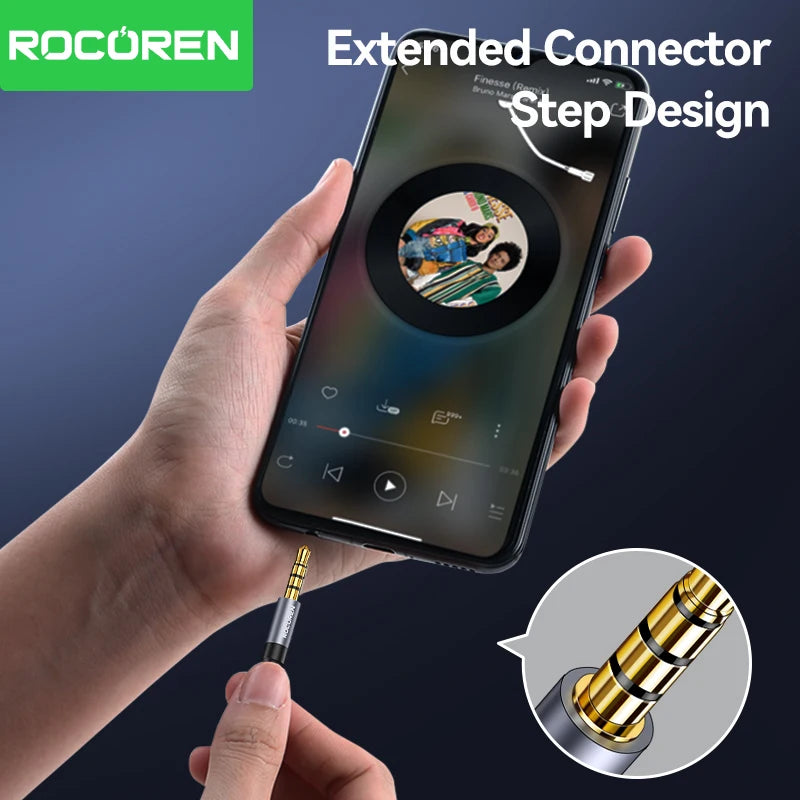 Rocoren 3.5mm Audio Splitter Cable – Headphone & Mic Adapter Audio Splitter Cable Nixie