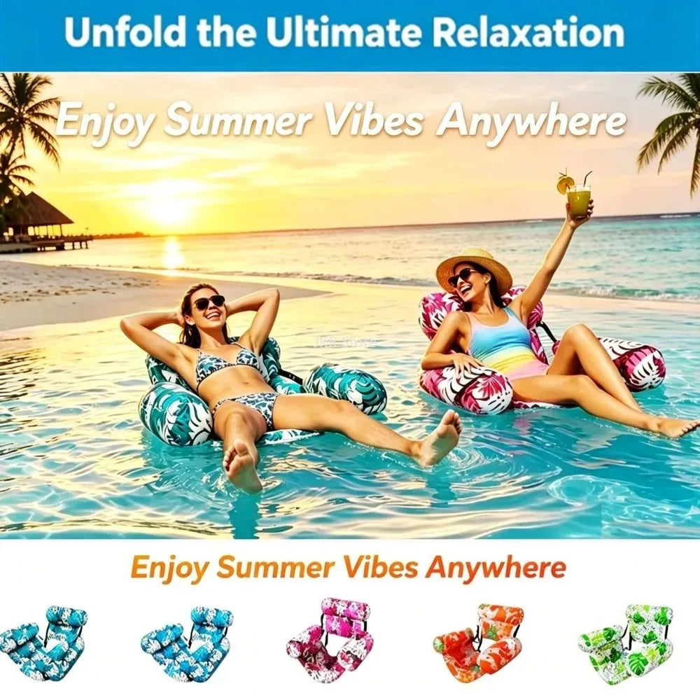 Heavy Duty Inflatable Pool Lounge Chair for Adults | Nixie Inflatable Lounge Chair Nixie