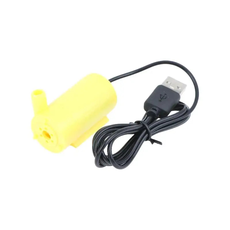 Mini USB Submersible Water Pump – Quiet & Energy Saving Submersible Water Pump Nixie Yellow