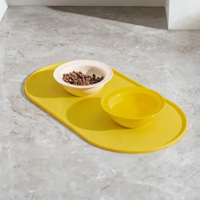 Non-Slip Waterproof Silicone Pet Feeding Mat for Cats & Dogs Pet Feeding Mat Nixie