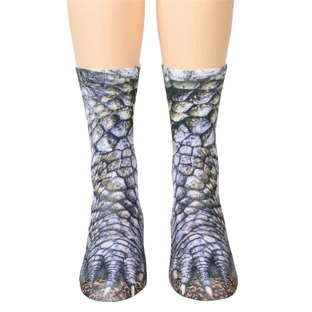 Funny Animal Print Kawaii Cotton Socks – Unisex Novelty Socks Novelty Socks Nixie
