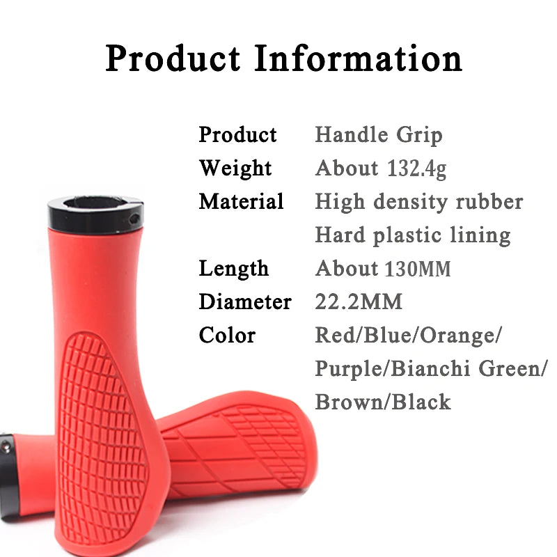 MTB Bike Grips Lockable Rubber Ultralight Handlebar Grips Bike Handlebar Grips Nixie