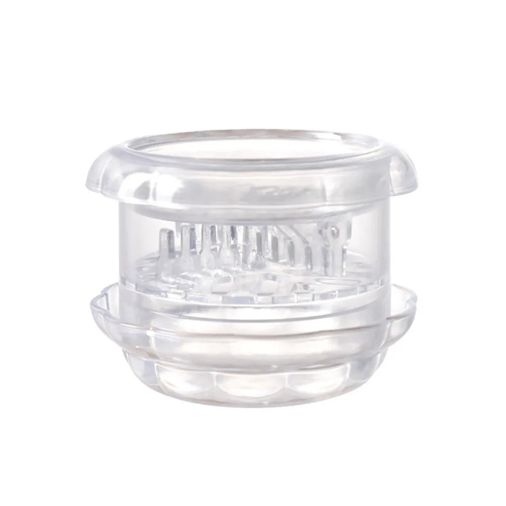 Transparent Garlic Press & Ginger Grater – Manual Kitchen Tool Garlic Press Grater Nixie Transparent
