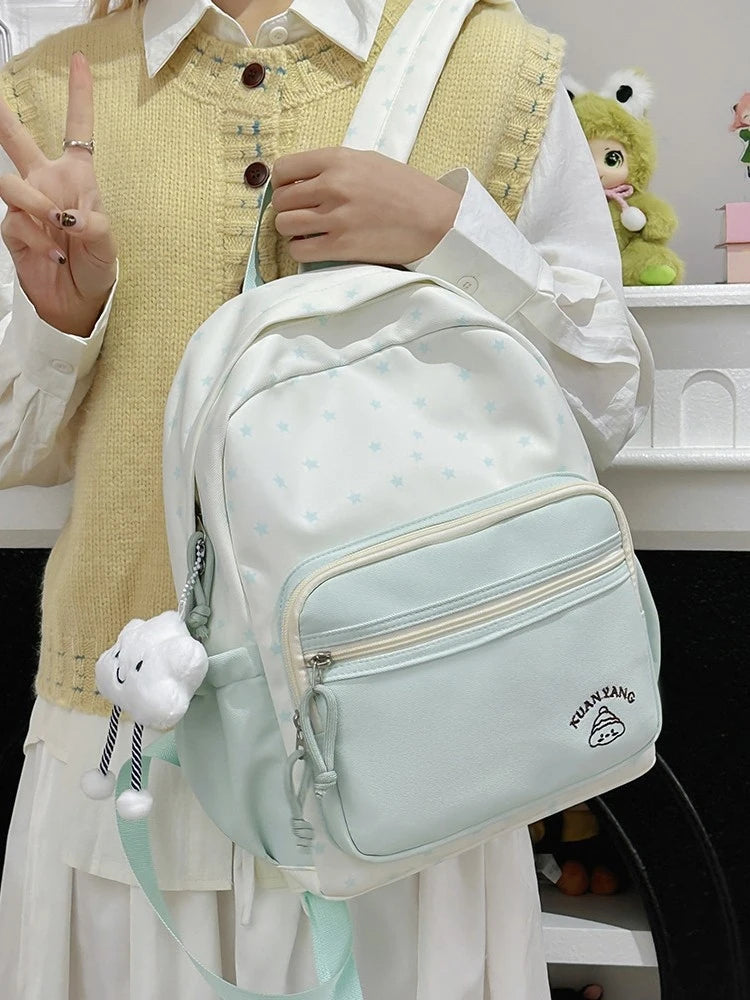 Girls' Lightweight Mini Backpack – Stylish School Daypack