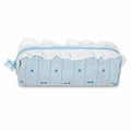 Korean Ballet Pencil Case Ruffle Lace Bow Embroidery Pen Bag Pencil Case Nixie Blue