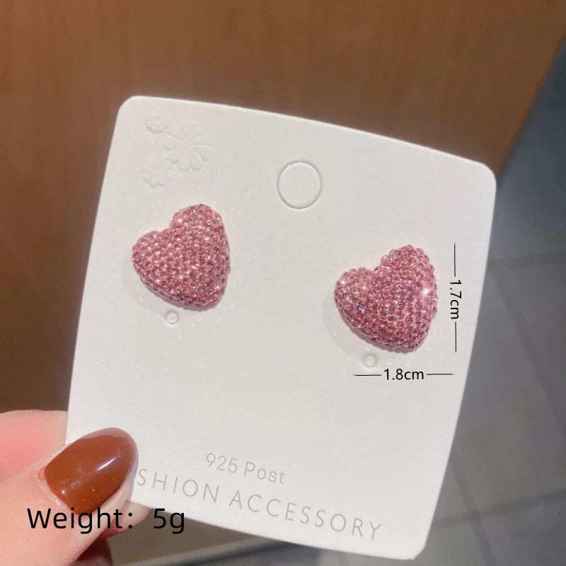 Diamond Bow Bear Stud Earrings – Cute Fashion Jewelry for Women Fashion Stud Earrings Nixie
