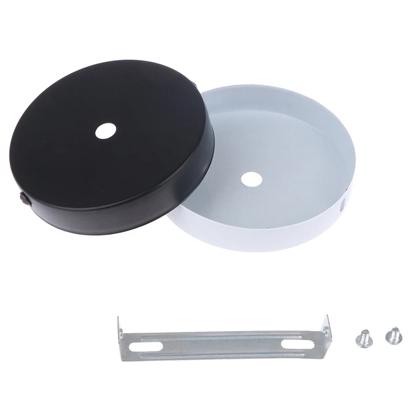 10cm Metal Ceiling Lamp Plate DIY Retro Pendant Light Base Ceiling Lamp Plate Nixie