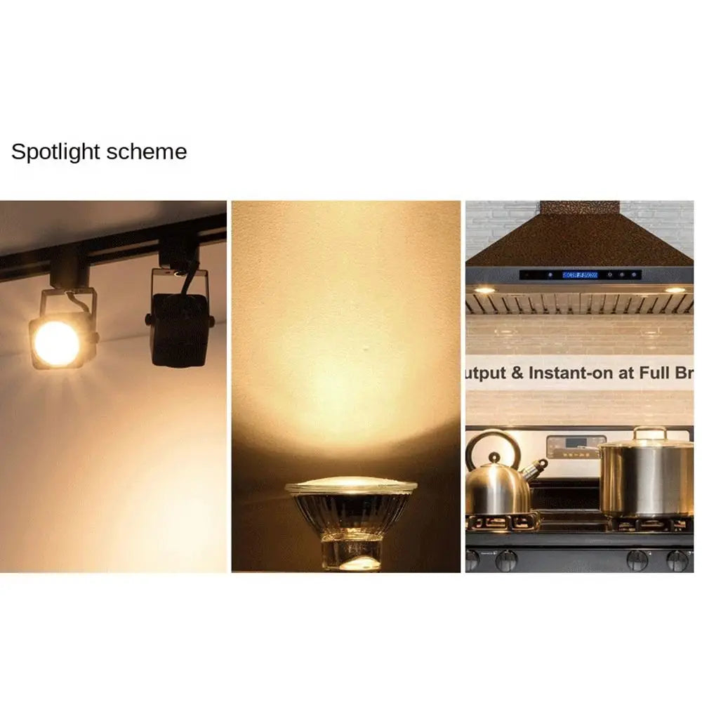 MR16 GU10 Halogen Bulb 35W 50W Reptile Heating & Wax Melt Spotlight Halogen Spotlight Bulb Nixie GU10-220V-50W