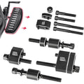 Motorcycle Floorboard Extension Kit – CNC Aluminum 1" & 1.5" Floorboard Extension Kit Nixie Black
