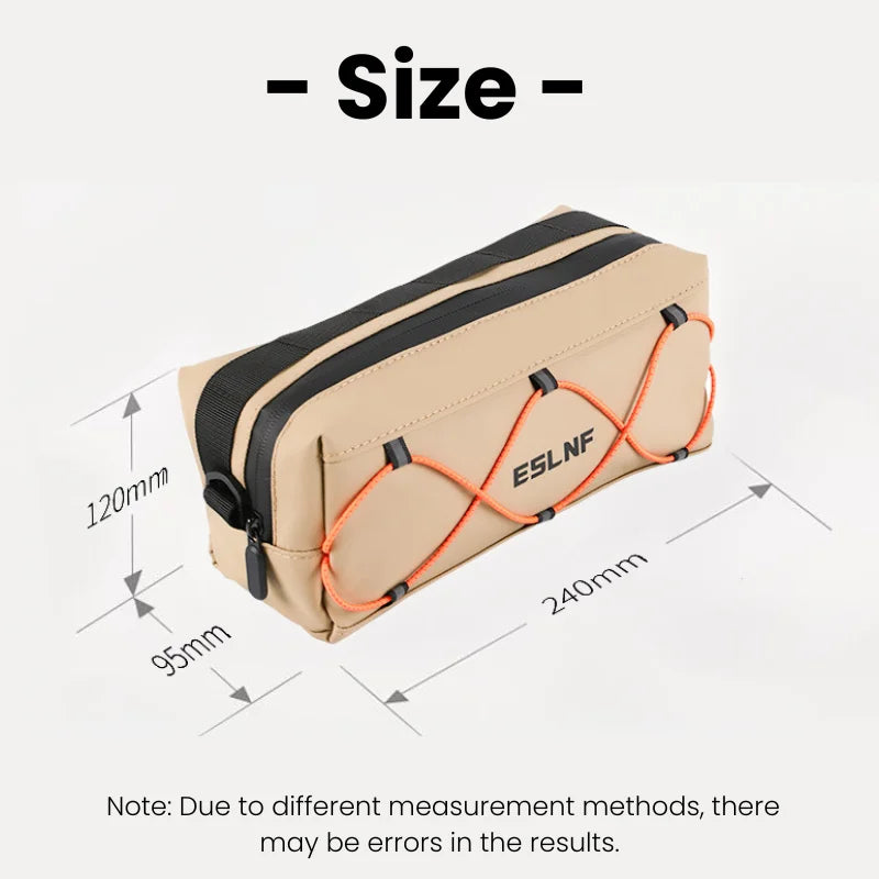 ESLNF Bike Handlebar Bag Waterproof Reflective Cycling Front Bag Handlebar Cycling Bag Nixie