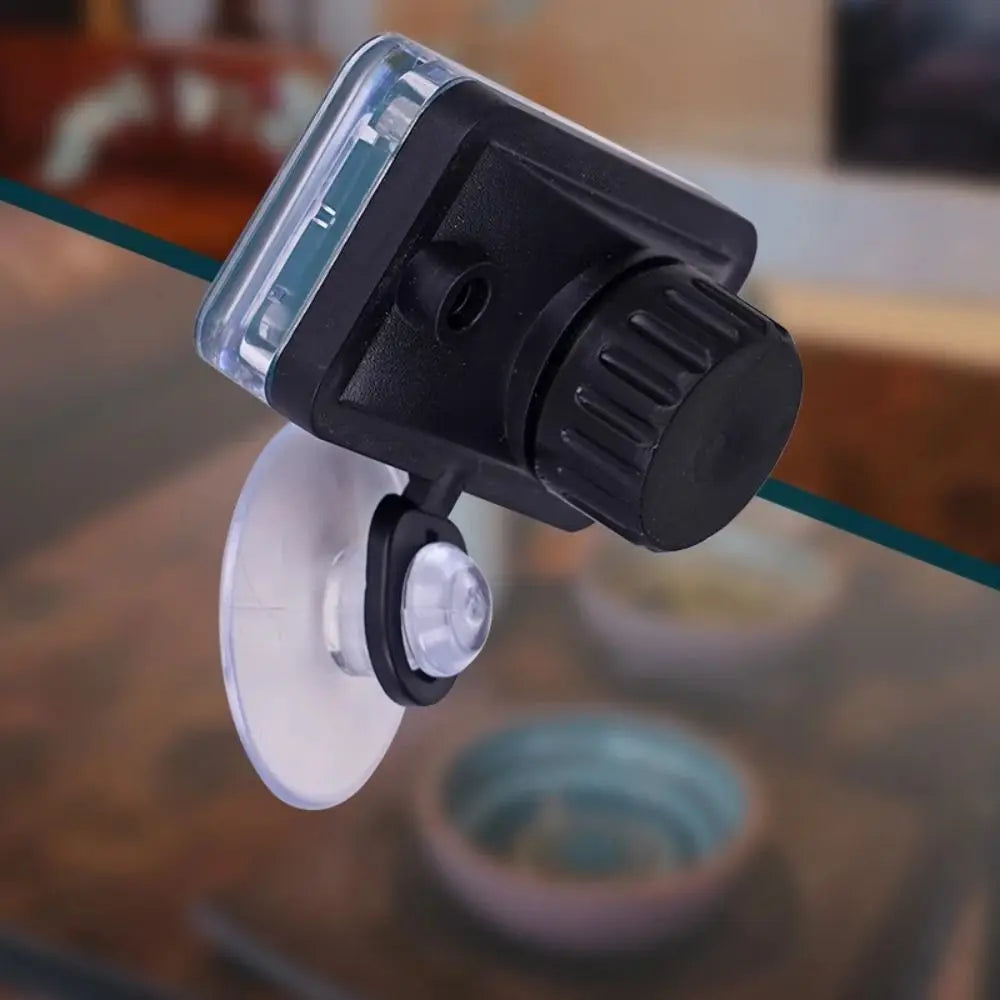 LCD Aquarium Thermometer with Suction Cup – Waterproof Fish Tank