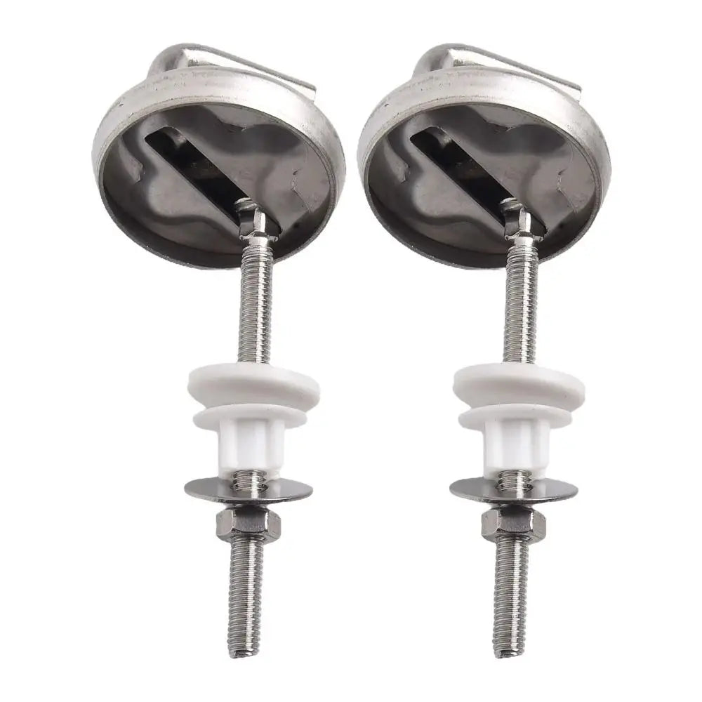 Stainless Steel Toilet Seat Hinge Kit – Universal Replacement Toilet Seat Hinge Nixie