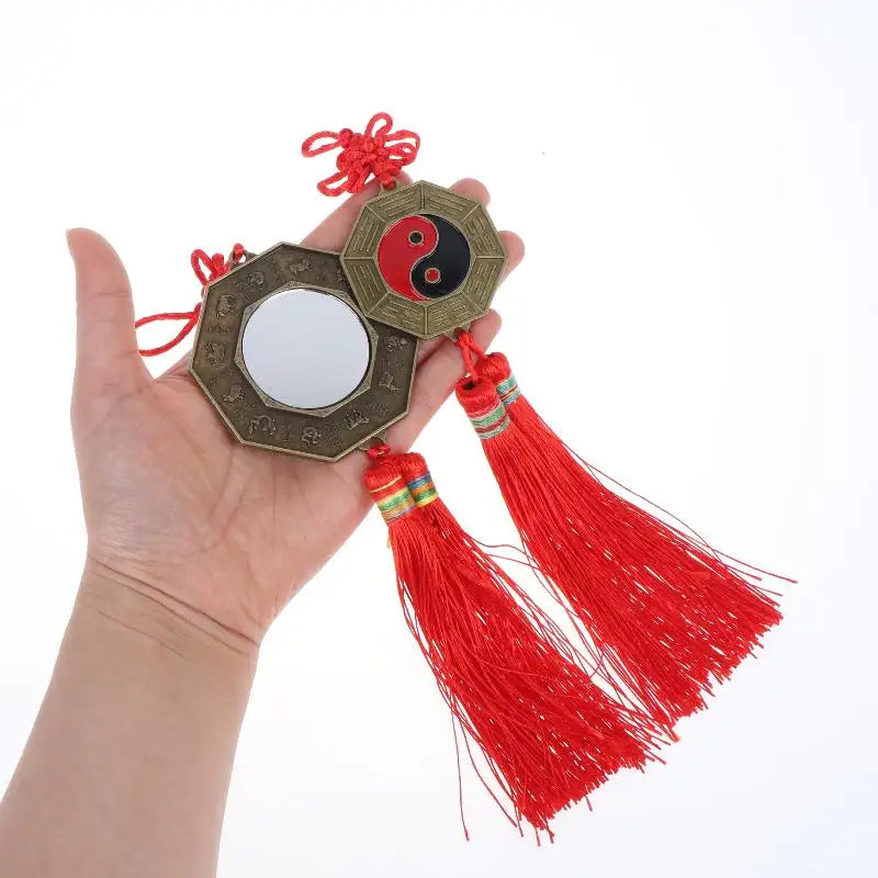 Feng Shui Bagua Mirror Yin Yang Zodiac Lucky Charm Decor Feng Shui Mirror Nixie
