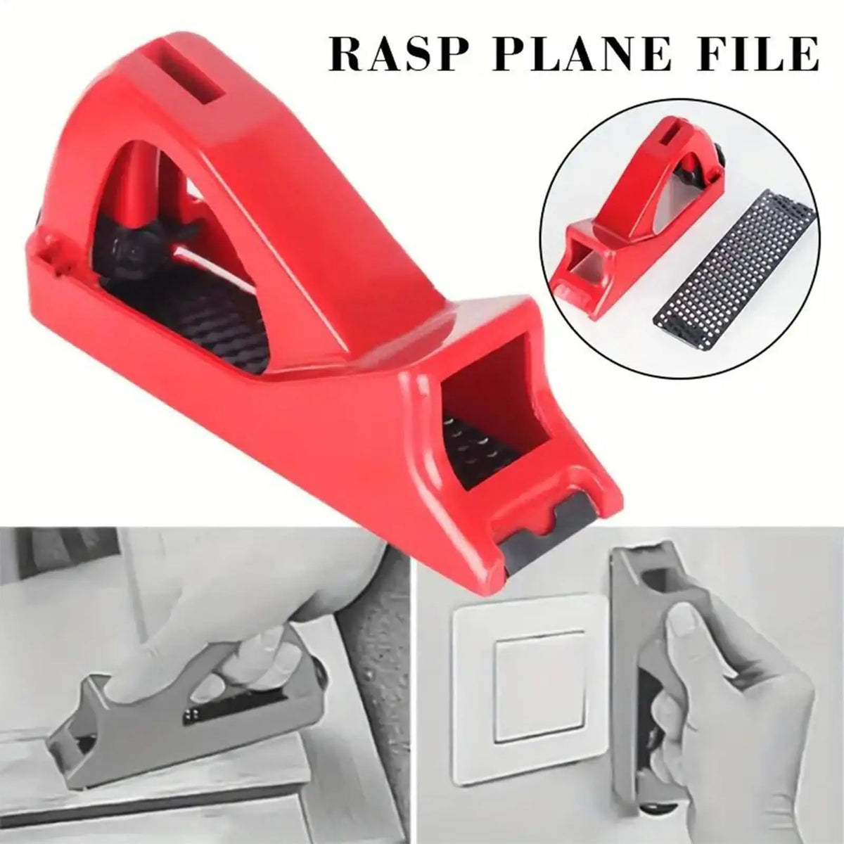 Drywall File Rasp – Gypsum Board Edge-Finishing Tool Drywall Rasp Tool Nixie