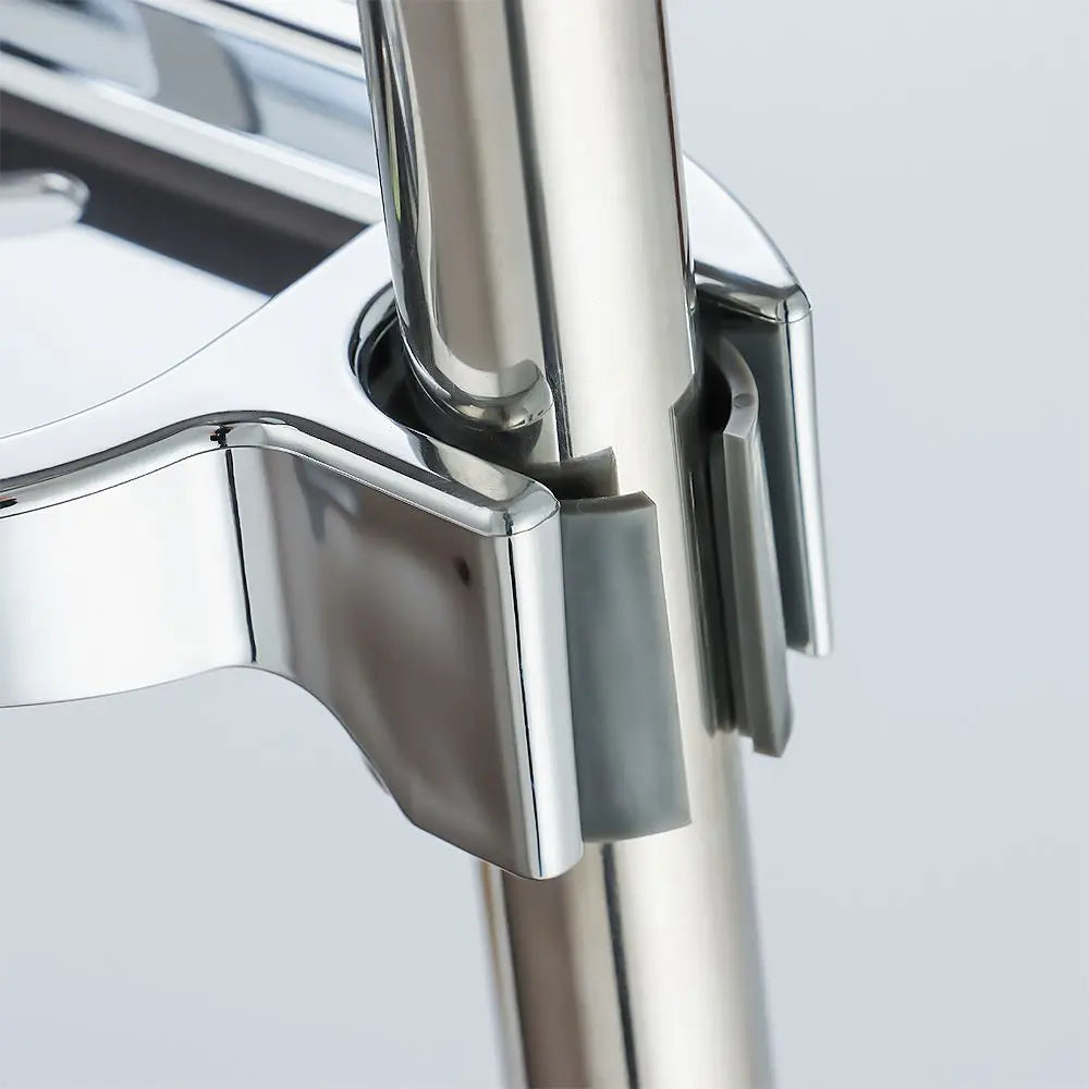 Adjustable Rail Slide Soap Holder Dish for Shower Hose Shower Soap Dish Nixie