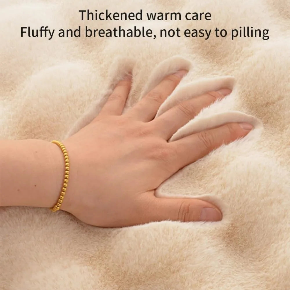 Round Washable Pet Mat – Non-Slip Plush Cat & Dog Sleeping Pad Pet Sleeping Mat Nixie
