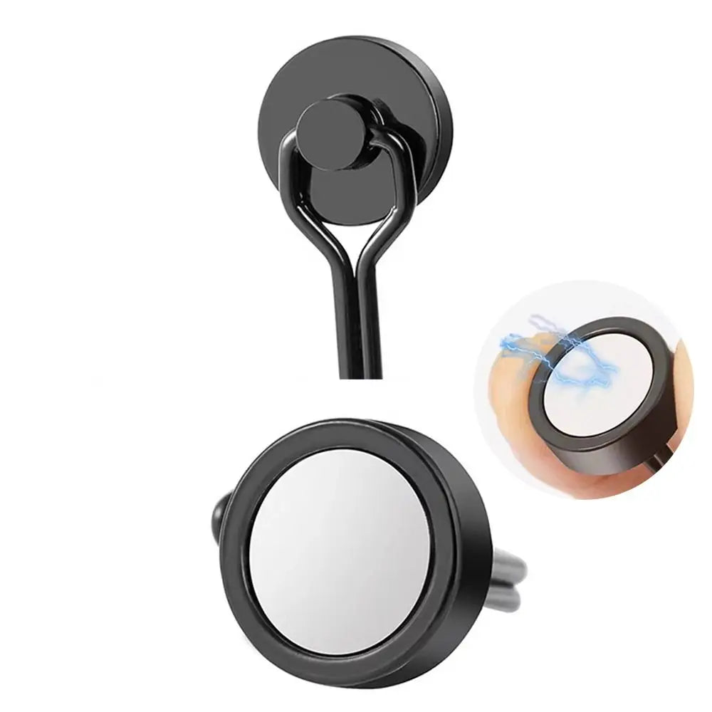 2PCS Rotating Magnetic Hooks No-Drill Heavy Duty Kitchen Organizer