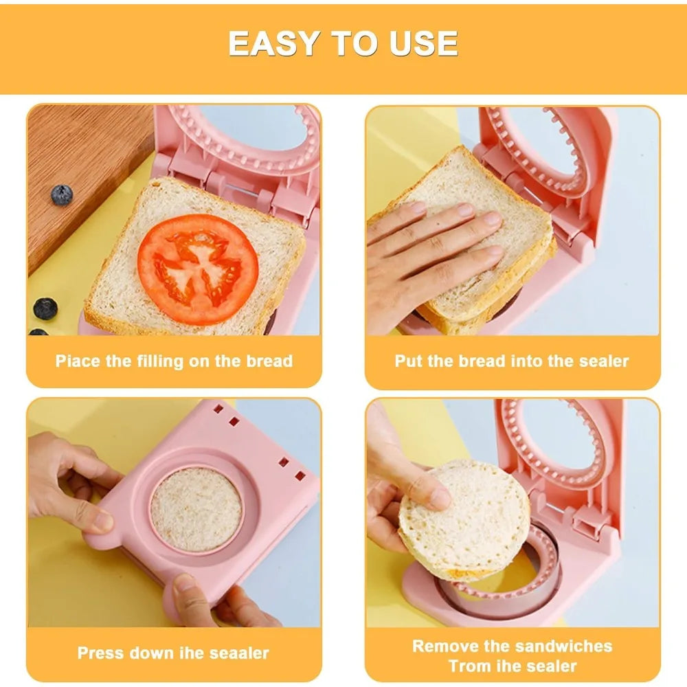 Sandwich Cutter Molds – Multi-Shape Bread Sealer & Lunch Tool Sandwich Cutter Mold Nixie