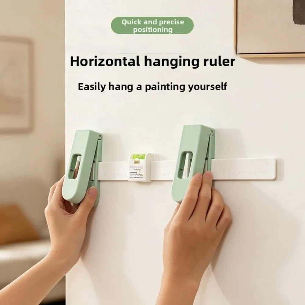 Horizontal Suspension Positioning Ruler – Wall Hanging Tool