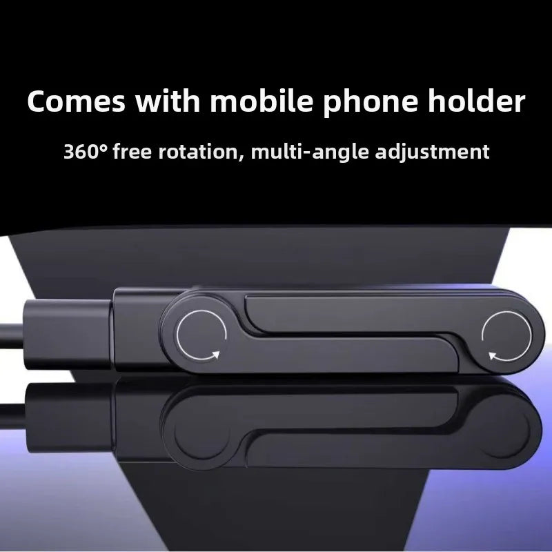 2-in-1 USB-C OTG Adapter & Folding Phone Stand – 240W USB-C OTG Adapter Nixie