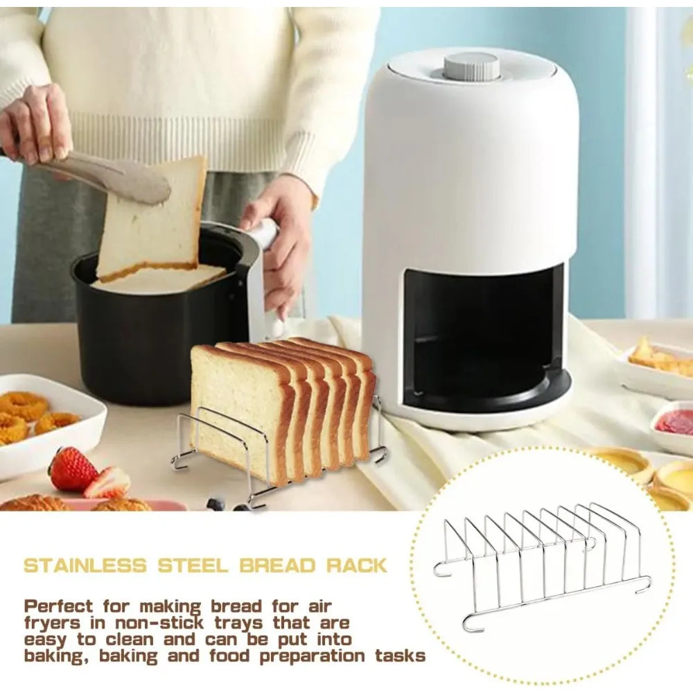 Stainless Steel Bread Cooling Rack & Plate Storage Organizer Bread Cooling Rack Nixie