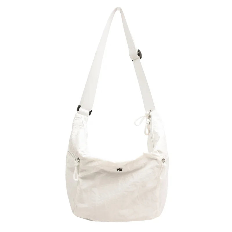 Large-Capacity Nylon Crossbody Shoulder Bag – Unisex Commuter Crossbody Shoulder Bag Nixie