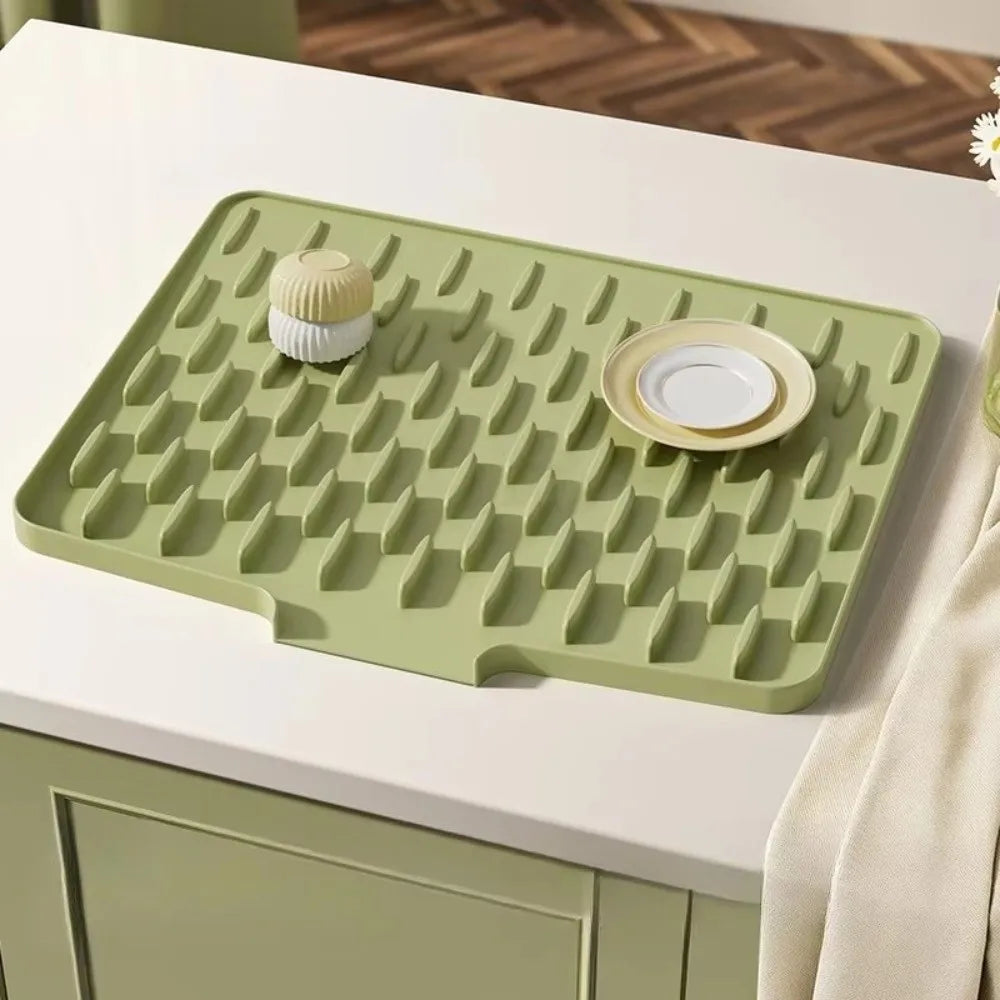 Silicone Kitchen Drain Mat – Heat Resistant & Non-Slip Kitchen Drain Mat Nixie
