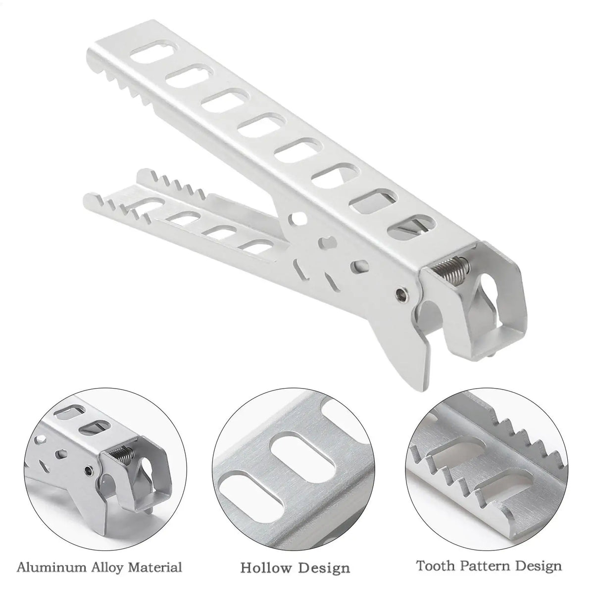 Aluminum Pot Gripper Clip for Camping, BBQ & Picnic Camping Pot Gripper Nixie