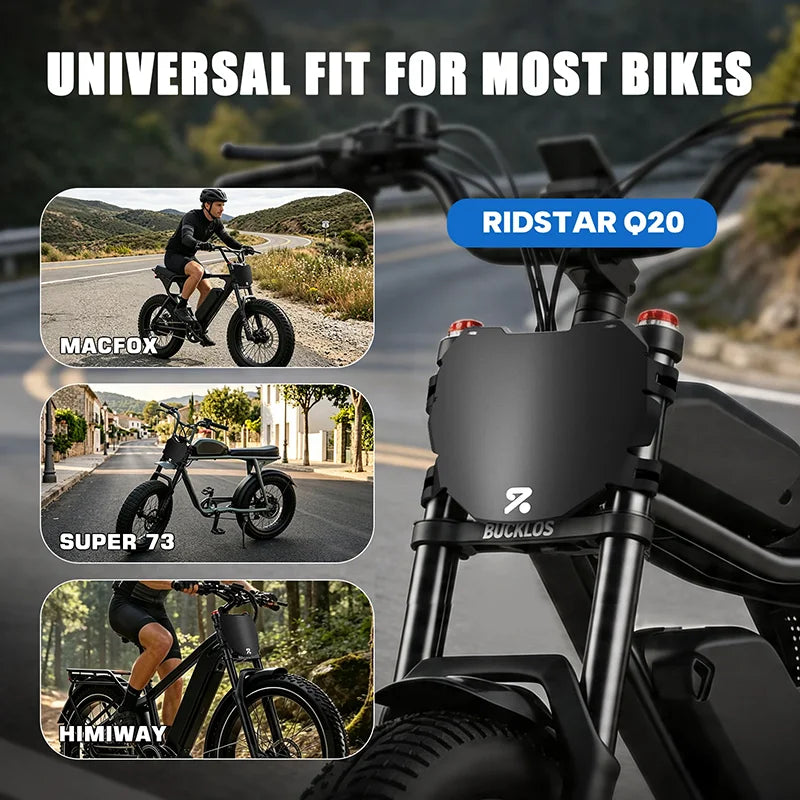 BUCKLOS MTB Fork Number Plate – Enduro DH Racing Mud Guard Fork Number Plate Nixie