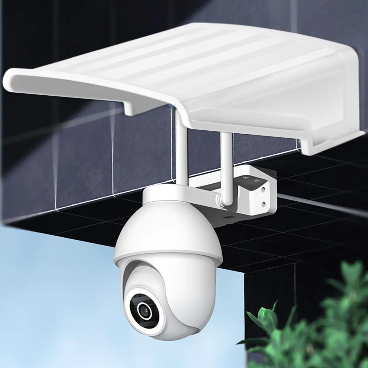 Waterproof Outdoor Security Camera Cover – ABS Rain Shield