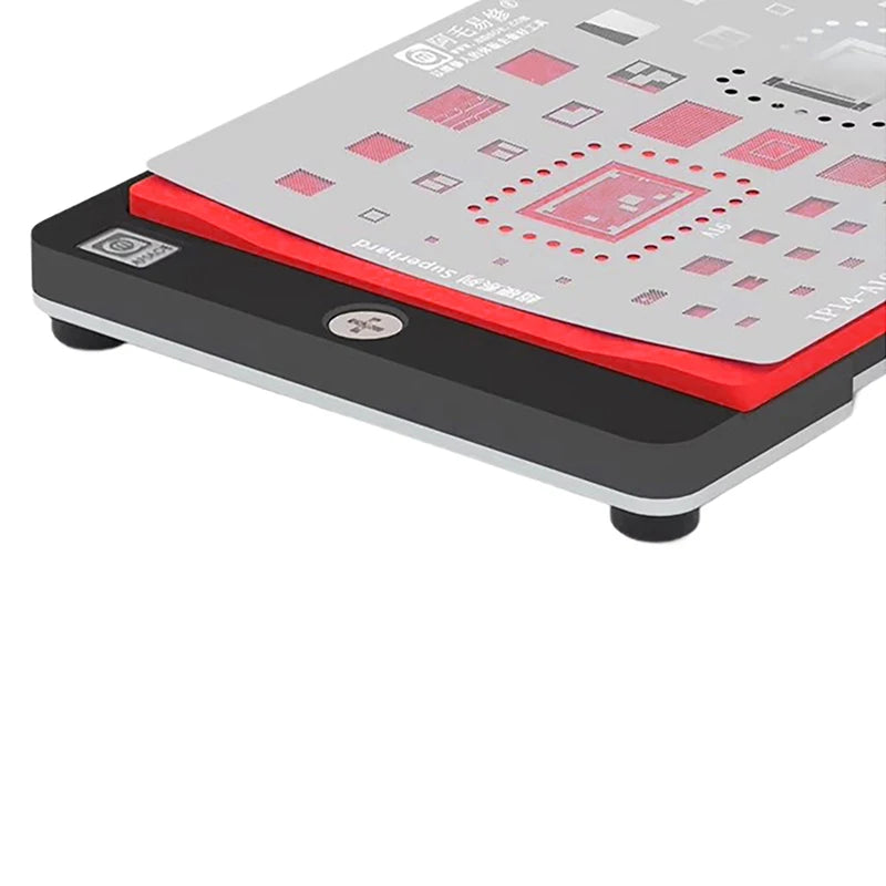BGA Reballing Silicone Mat – Non-Slip Heat Resistant Rework Pad Reballing Silicone Mat Nixie