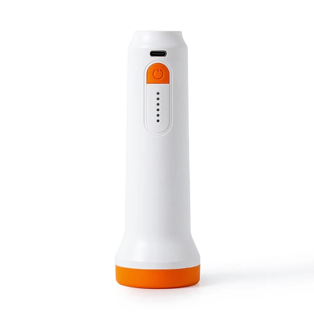 Rechargeable Electric Vacuum Pump – Portable Travel Clothes Sealer Vacuum Storage Pump Nixie Orange