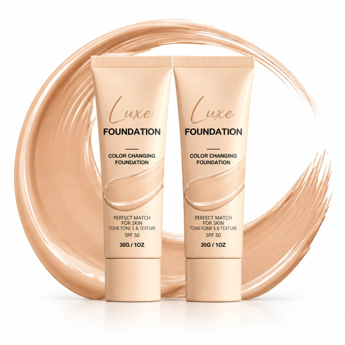 VIARELINE Color Changing Foundation SPF50 | Natural Finish Color Changing Foundation Nixie