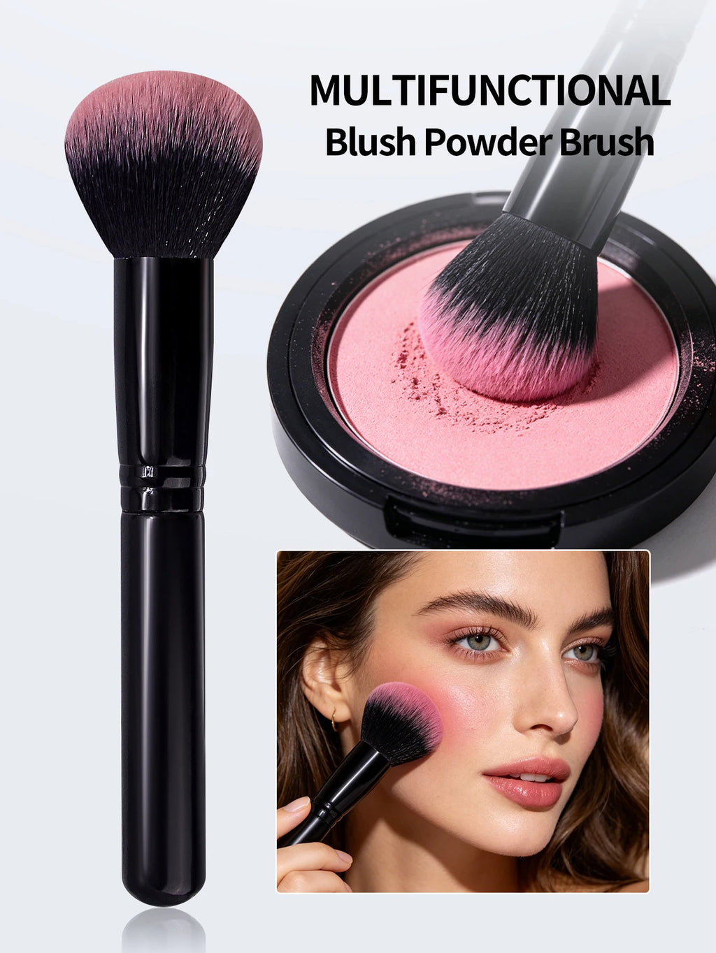Ultra-Soft Blush Brush – Contour & Powder Makeup Brush Makeup Brush Nixie