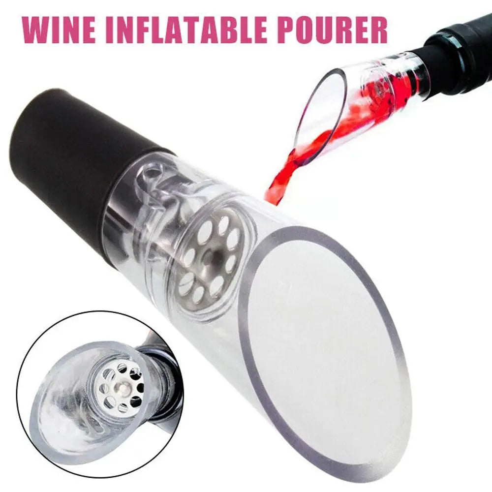 Wine Aerator Pourer Spout – Instant Aeration for Red Wine Wine Aerator Pourer Nixie