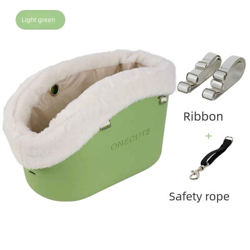 EVA Pet Carrier Bag – Waterproof Breathable Dog Cat Backpack