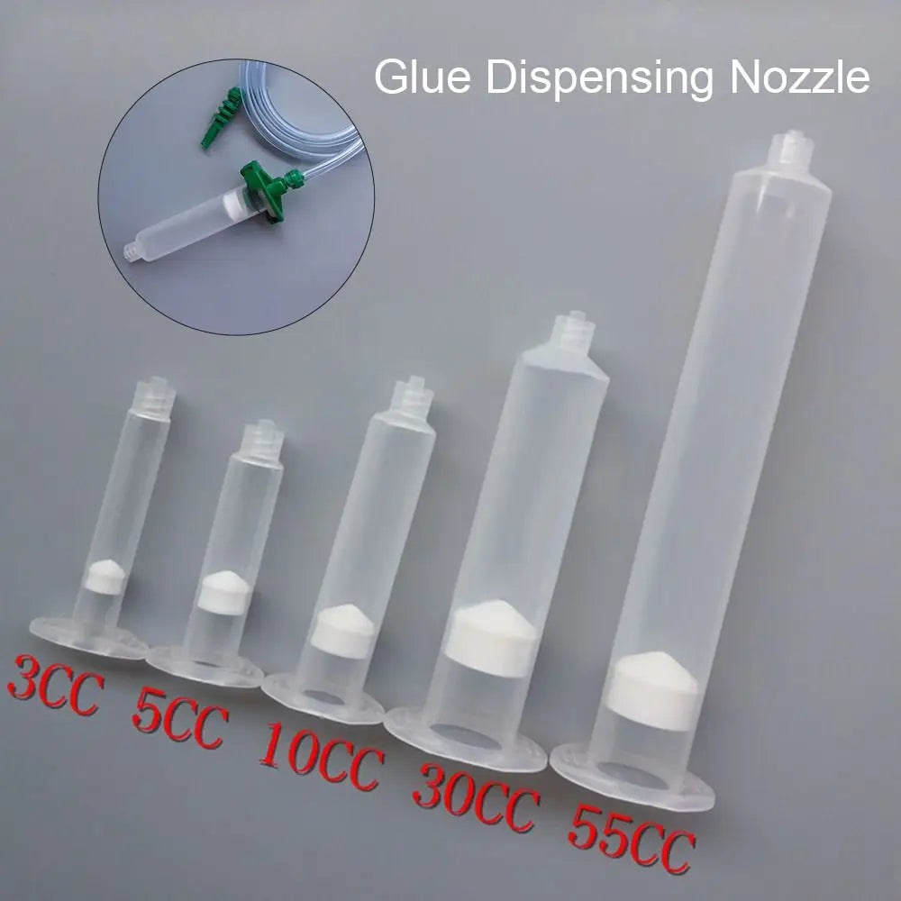 Helix Luer Lock Syringe Barrel Glue Dispenser 3cc–55cc Glue Dispenser Syringe Nixie