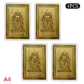 2026 Mini Tai Sui Card Year of Horse Feng Shui Amulet Gift Feng Shui Amulet Nixie A4