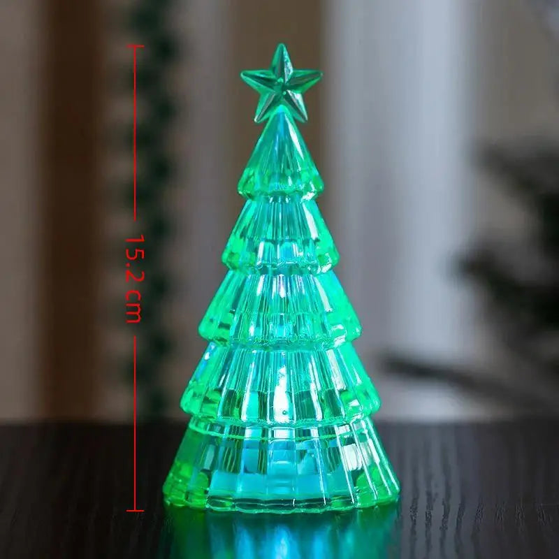 Mini LED Luminous Christmas Tree Ornament | Tabletop Xmas Decor