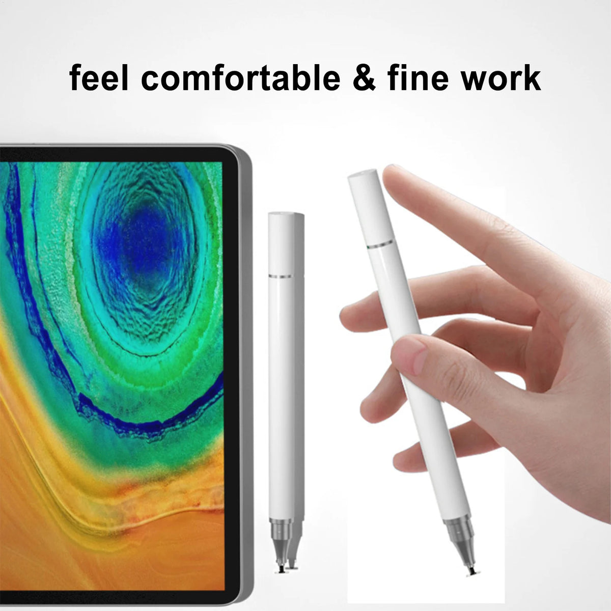 2-in-1 Touchscreen Stylus & Ballpoint Pen for Tablets Touchscreen Stylus Pen Nixie
