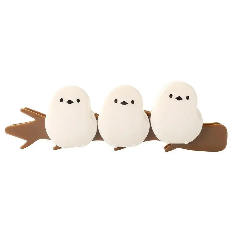 Bird-Shaped Magnetic Food Bag Sealing Clips with Branch Base Food Sealing Clips Nixie