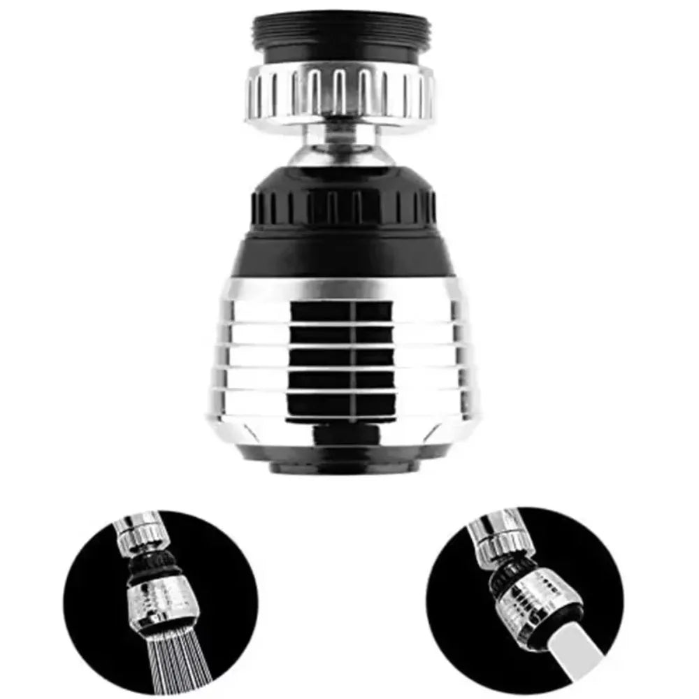 360° Rotatable Faucet Bubbler Extender – Water-Saving Aerator Faucet Tap Aerator Nixie