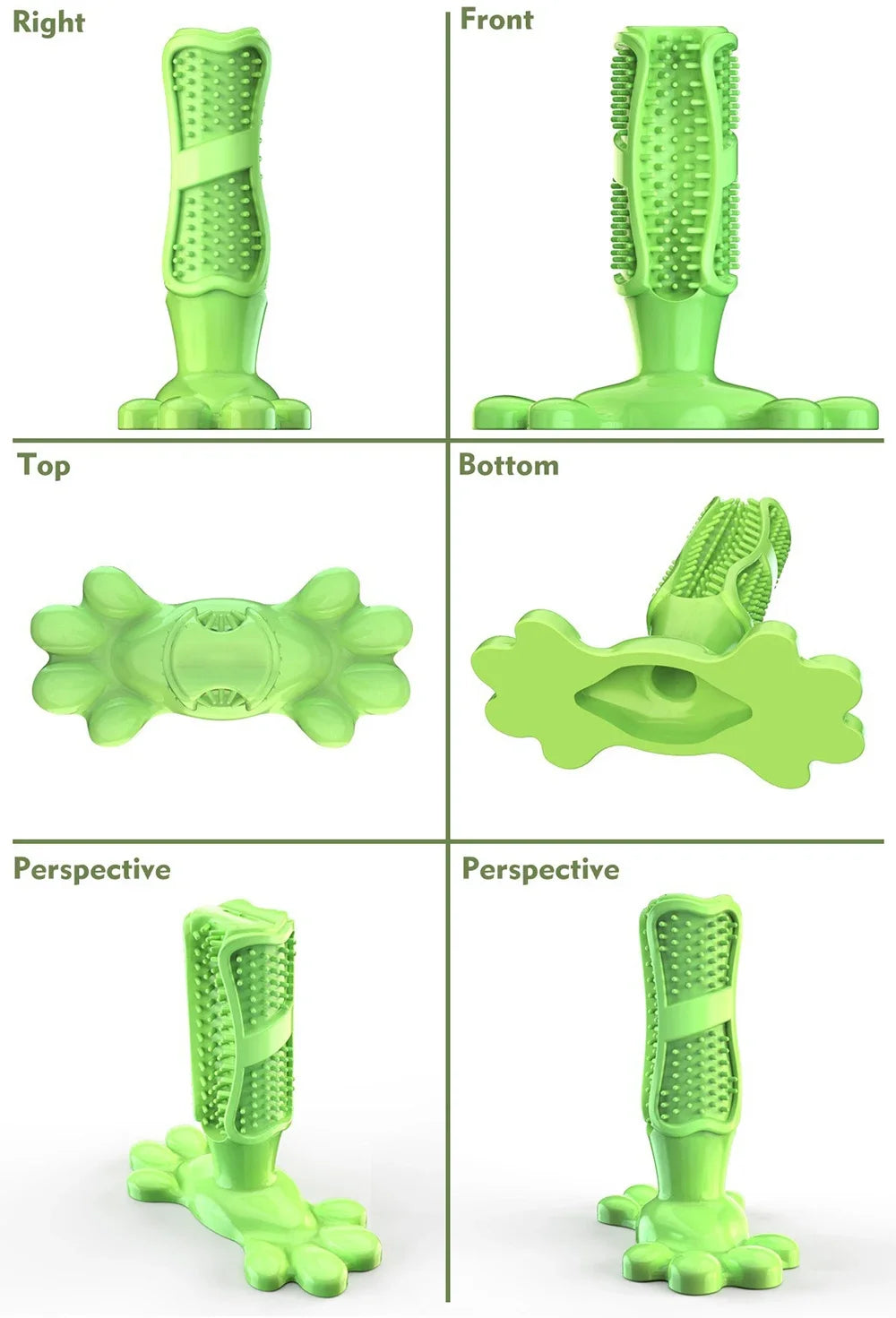 Dog Cactus Chew Toy – Treat Dispenser & Teeth Cleaner