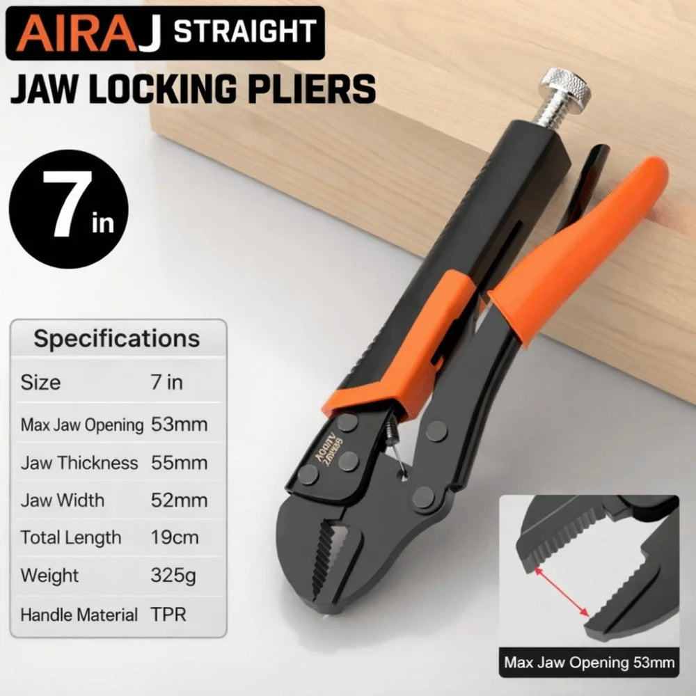 Heavy Duty Locking Pliers 7/9/10 Inch Adjustable Vise Grip Clamp